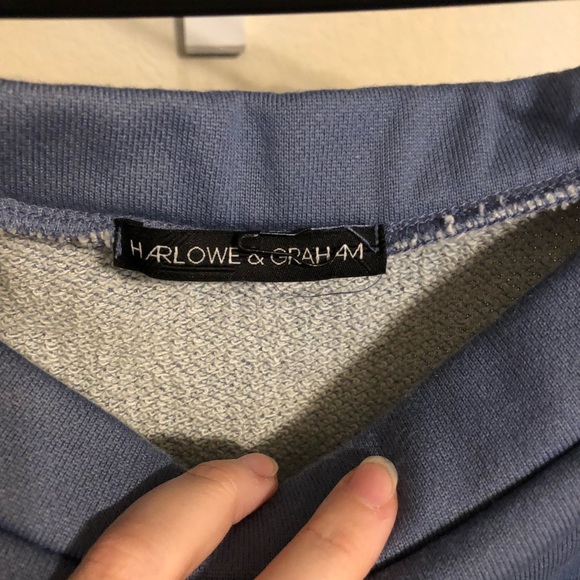 Harlowe and Graham Off-the-Shoulder Top - Picture 3 of 4